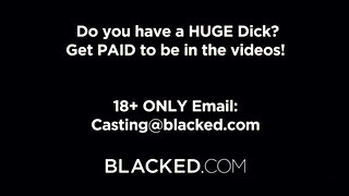 Blacked - Haley Spades borotvált lyuka megkúrelva
