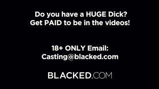 Blacked - Vörös szőrös bulás csajszi megkettyintve