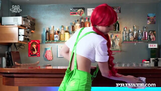 Private.com - Molly O'Quinn kettő pöcst kap