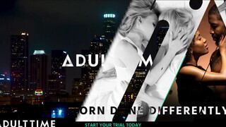 Adult Time - Csöcsös lányok édeshármasban közösülnek