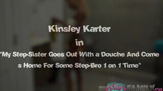 My Pervy Family - Kinsley Karter a szenvedélyes barna csajszi