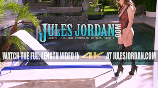 Jules Jordan - Lana Rhoades kettő hímvesszőt kap