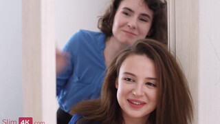 Slim4K - Darcy Dark és Kristi édeshármasban kettyintenek