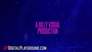 DigitalPlayground - Halle Hayes és Aila Donovan édeshármasban kefélnek