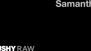 TUSHYRAW - Samantha a csábító méretes keblű nőci