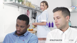 PrivateBlack - Taylor Sands édeshármasban reszel