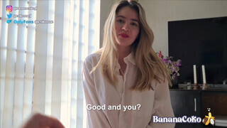 BananaCoko már reggel rúdat szop