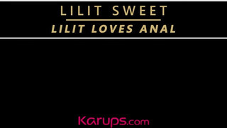Lilit Sweet hátsó lyukba kurelva