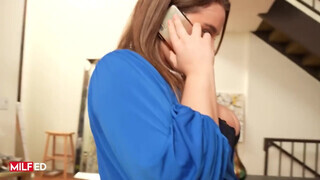 Milfed - Natasha Nice a bűbájos pufóka milf