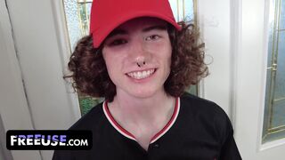 Megdugtam az edzőmet! szerencsés baseball játékos ingyenesen használja gigantikus cickós milfjét!