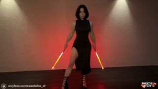 Sith csajszika magassarkúban titokban megdugja a jediket naboon