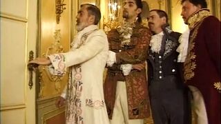 La Maschera di Ferro legelső epizód retro pornó Chris Charming óriási farkával és pici didkós csaj análjával